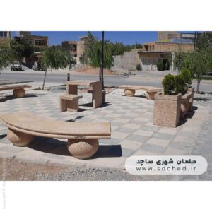 گلدان بتنی | نیمکت بتنی | میز بتنی